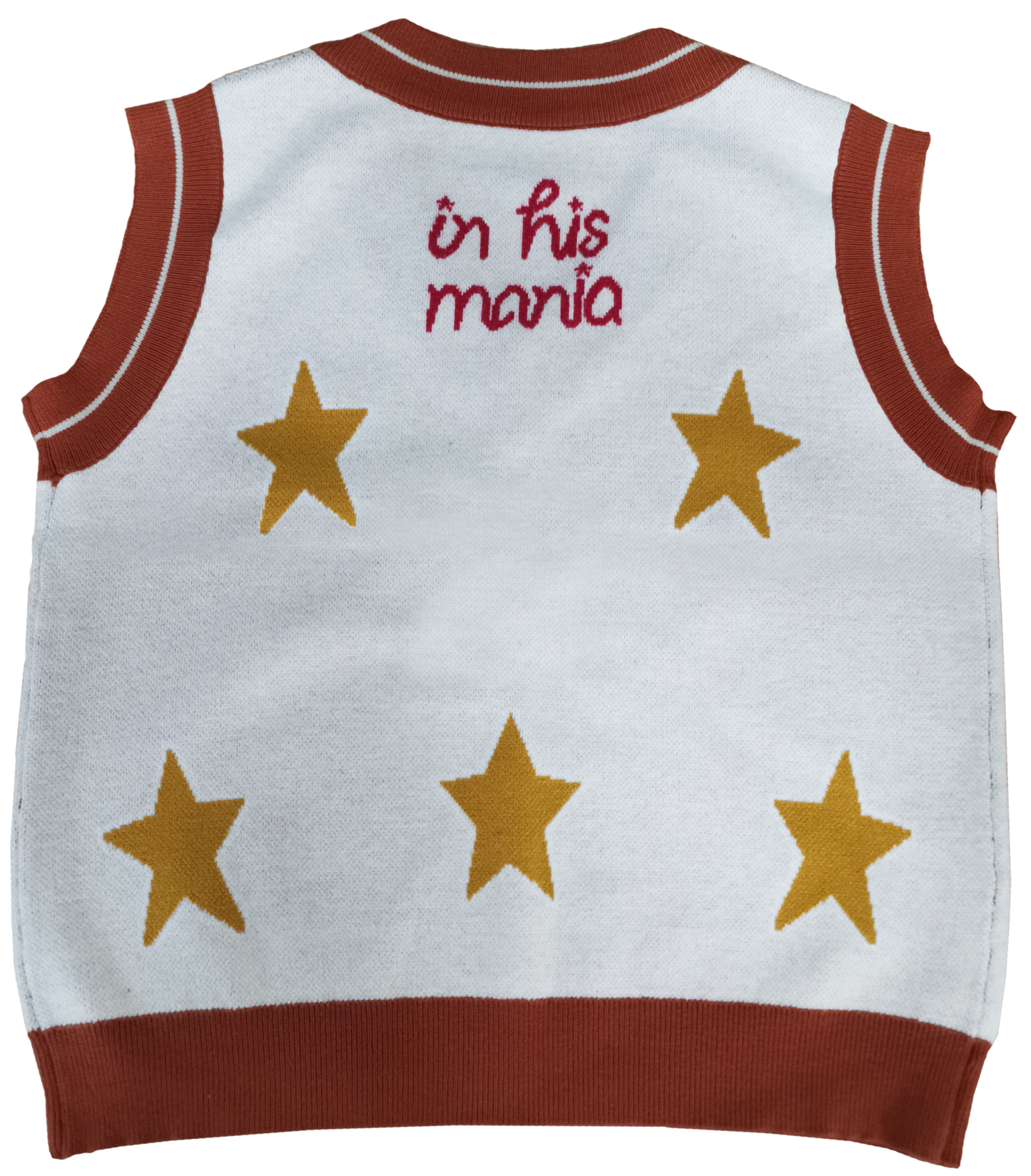 Sweater Vest - Spencer In His Mania w/ Stars