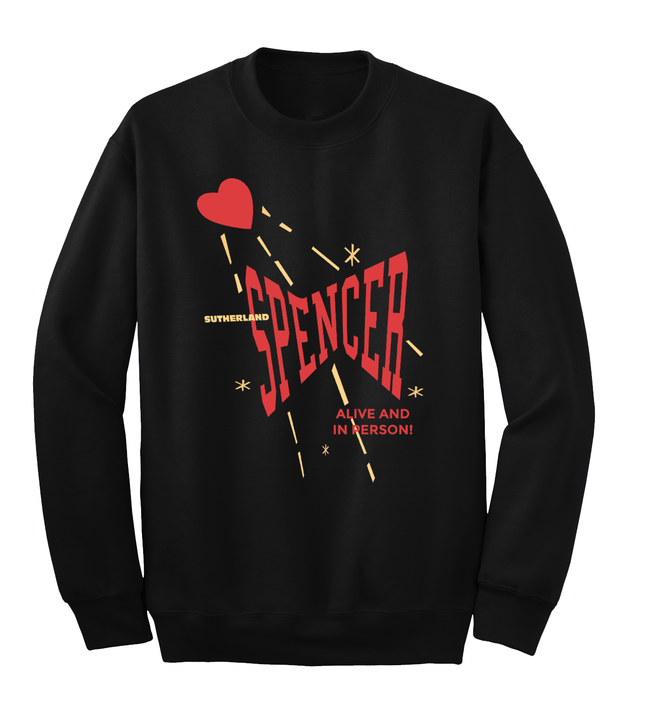 Alive & In Person Crewneck